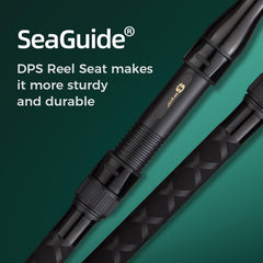 FISHAPPY carbon fiber surf rod 2-piece assembled highlight balanced handling