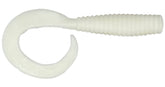 Fishbites Fight Club 6-inch Grub White Knuckle front view in packaging.