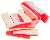 Fishbites Fish'n Strips Sand Flea orange shrimp scent 15 pack