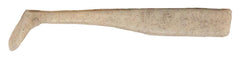 Fishbites Fight Club Butt Kicker Paddle Tail 4-inch lure, front view, designed for rugged saltwater bites
