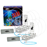 Fishernomics handcrafted castable crab trap with galvanized steel mesh (AERO) in a 2-pack