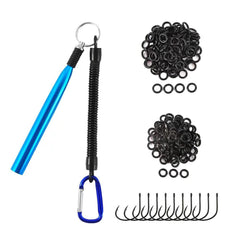 Boxed Fishfun Wacky Rig Tool with silicone O-Rings