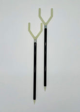 Fishin Stix 40 inch extendable rod holder glowing for night fishing