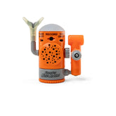 Fishin Stix Bite Alarm mounted on rod holder for instant bite alerts.