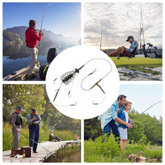 Fishing Bait Holder supports feeder floats and bottom rigs for versatile setups.