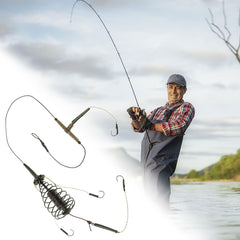 Fishing Bait Holder in stainless steel offers durable use in saltwater environments.