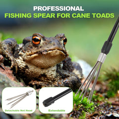 Harpoon spear tool designed for catching frogs and toads