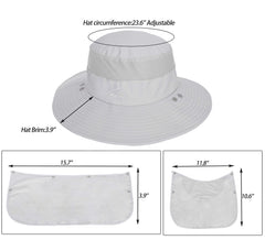 Packable foldable brim for travel and storage
