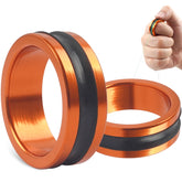 Two aluminum alloy fishing line puller rings