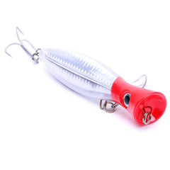 Fishing Lures Large Top Water Popper with 3D eyes for realistic surface action