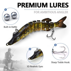 Built-in rattle and bass vibration feature