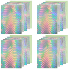 Reflective holographic fishing lure tape on a lure