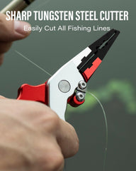 Micro needle nose tips for precision hook control