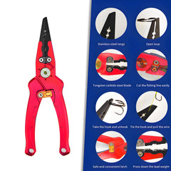 Pliers with sheath and lanyard included