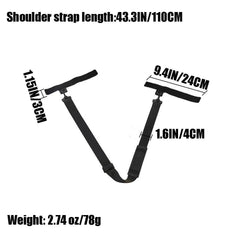 Main strap dimensions shown: 30 x 24 cm