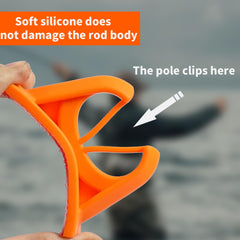 Modular layout showing multiple rod holders on a garage wall