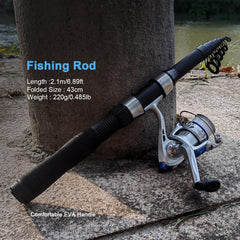 Pair of spinning reels with adjustable handles
