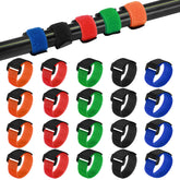 Pack of 20 fishing rod straps and tackle ties