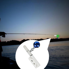 Fishing Rod Tip Light waterproof seal keeps gear dry in rain.