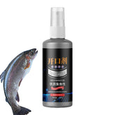 Fishing Scent bottle pour demonstrates ready-to-use attractant setup