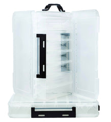 White 2-pack Fishing Tackle Boxes lure organizer, front view