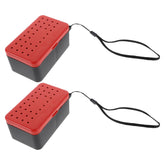 Front view of Fishing Tackle Box 2 Pack