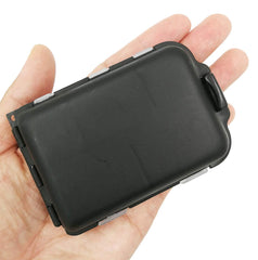Durable ABS plastic fishing tackle box with transparent lids