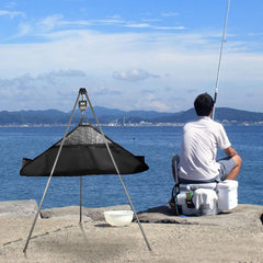 Waterproof exterior with side net drainage pockets