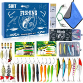 Front view of Fishing Gift Tackle Box Lures product