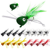 FishingPepo fly fishing poppers set - image 1