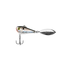 FishLab Bio-Shad Tailspin lure with willow blade for high flash in low light