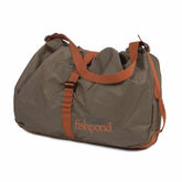 Exterior of Fishpond Burrito Wader Bag with roll-out changing mat