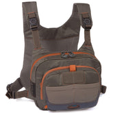 fishpond Cross-Current Chest Pack main compartment keeps large fly boxes organized for quick access