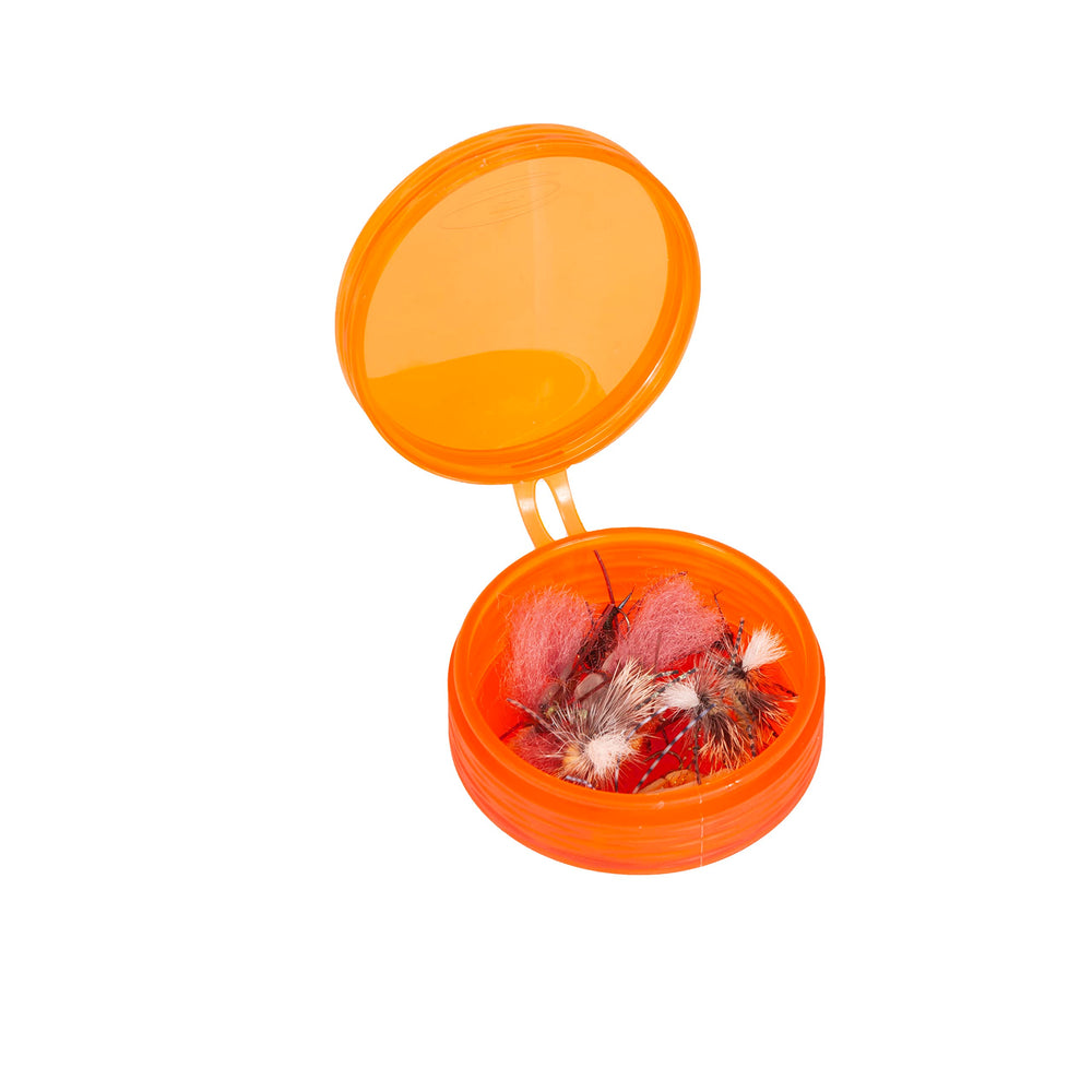 Fishpond Fly Puck with see-through lid showing contents clearly for quick access