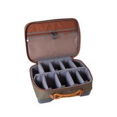 Exterior view of Fishpond Honcho Reel Case with carrying handle