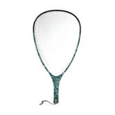 Fishpond Nomad Hand Net basket close-up shows spacious scoop for landing and boat-side handling.