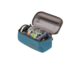 Fishpond Ripple Reel Case highlights durable 210D Cyclepond fabric protecting reels and gear