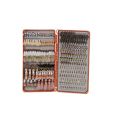 Fishpond Tacky Double Haul Fly Box Burnt Orange - closed with latchless magnetic closure