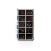 Original RiverMag Baja Blue fly box with clear lid