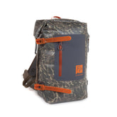 Fishpond Wind River Roll-Top waterproof main compartment keeps gear dry while traveling