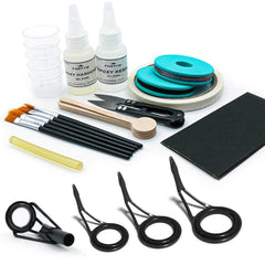 Front view of FishTrip rod repair kit