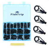 FishTrip Rod Tip Repair Kit main image showing full kit with case for easy storage.