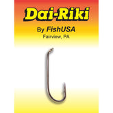 FishUSA Dai-Riki 060 Nymph Hook eye-down design for reliable hook-setting.