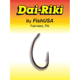 FishUSA Dai-Riki 135 Scud Hook front view, ideal for scud patterns and trout fishing