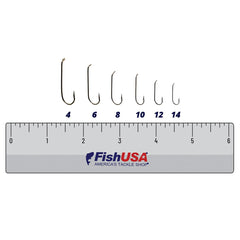 Round bend delivers reliable performance for larger trout and bass streamers.