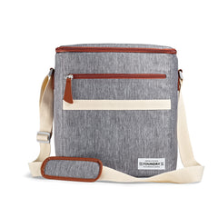 Fit & Fresh Foundry soft cooler with 12-can capacity for portable meals