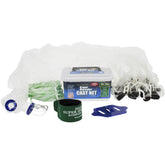 Fitec RS750 cast net with 8-foot radius, ideal for shallow-water bait collection.