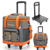 Fitense 50-cans soft cooler bag side view ideal for picnics