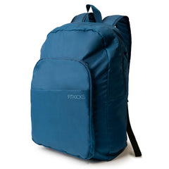 FITKICKS Hideaway backpack blue main compartment for organized storage on day trips
