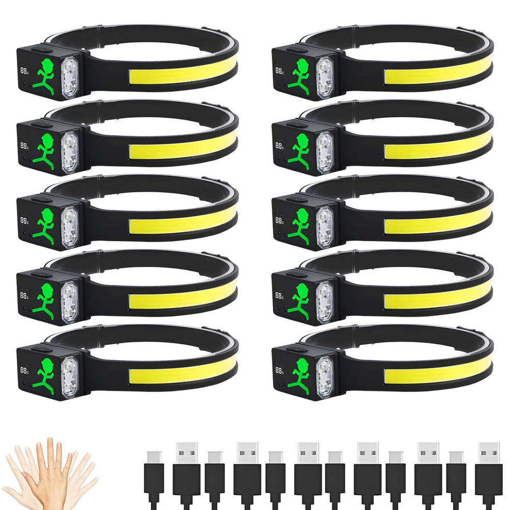 FITLCHZ LED headlamp with 230-wide beam for hands-free outdoor tasks.